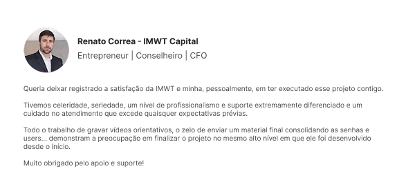 Depoimento - Renato